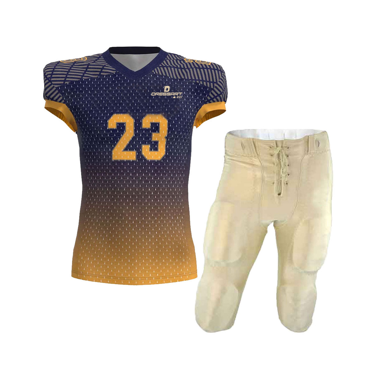 Professional American Football Uniform – High Performance Gear