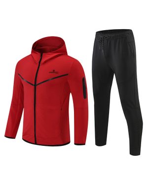 Custom Logo Gym Tracksuit – Ideal for Fitness Brands
