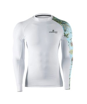 Custom Logo Gym Rash Guard – Perfect for Fitness Teams